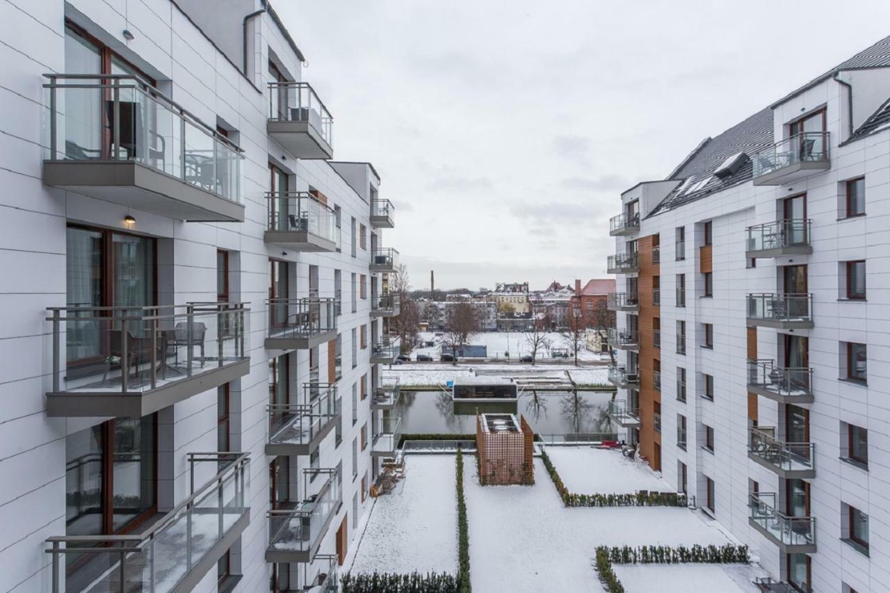Comfort Apartment Oldtown With River View Gdansk Dış mekan fotoğraf