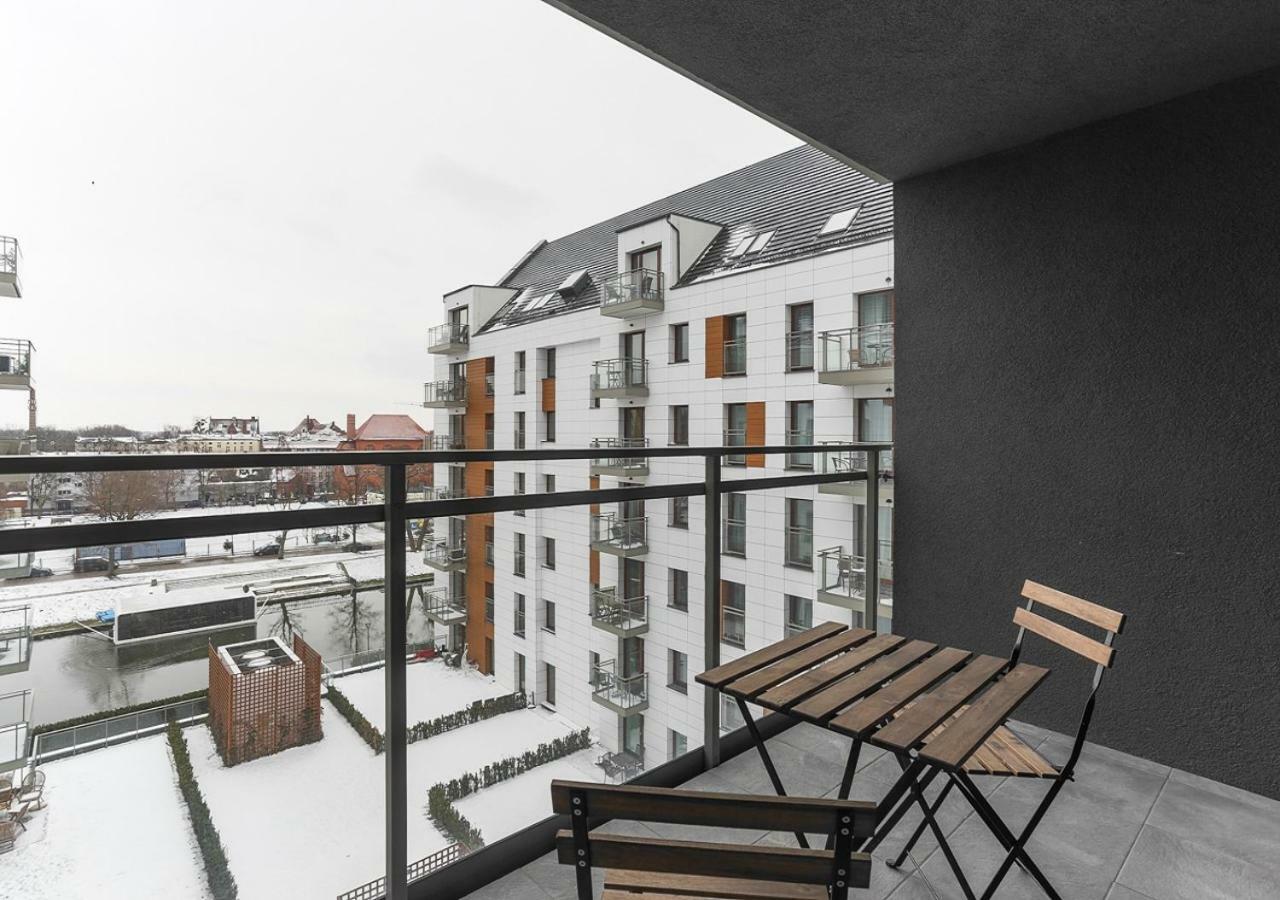 Comfort Apartment Oldtown With River View Gdansk Dış mekan fotoğraf